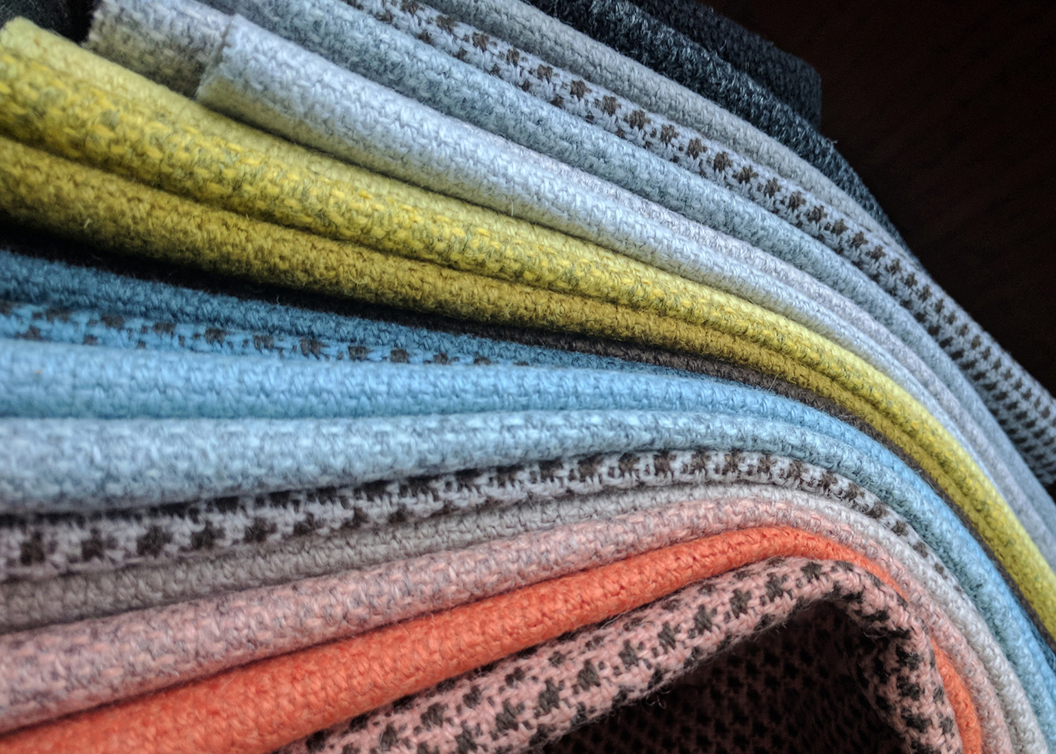 The fabrics Sirdal Setesdal og Suldal in Norwegian wool