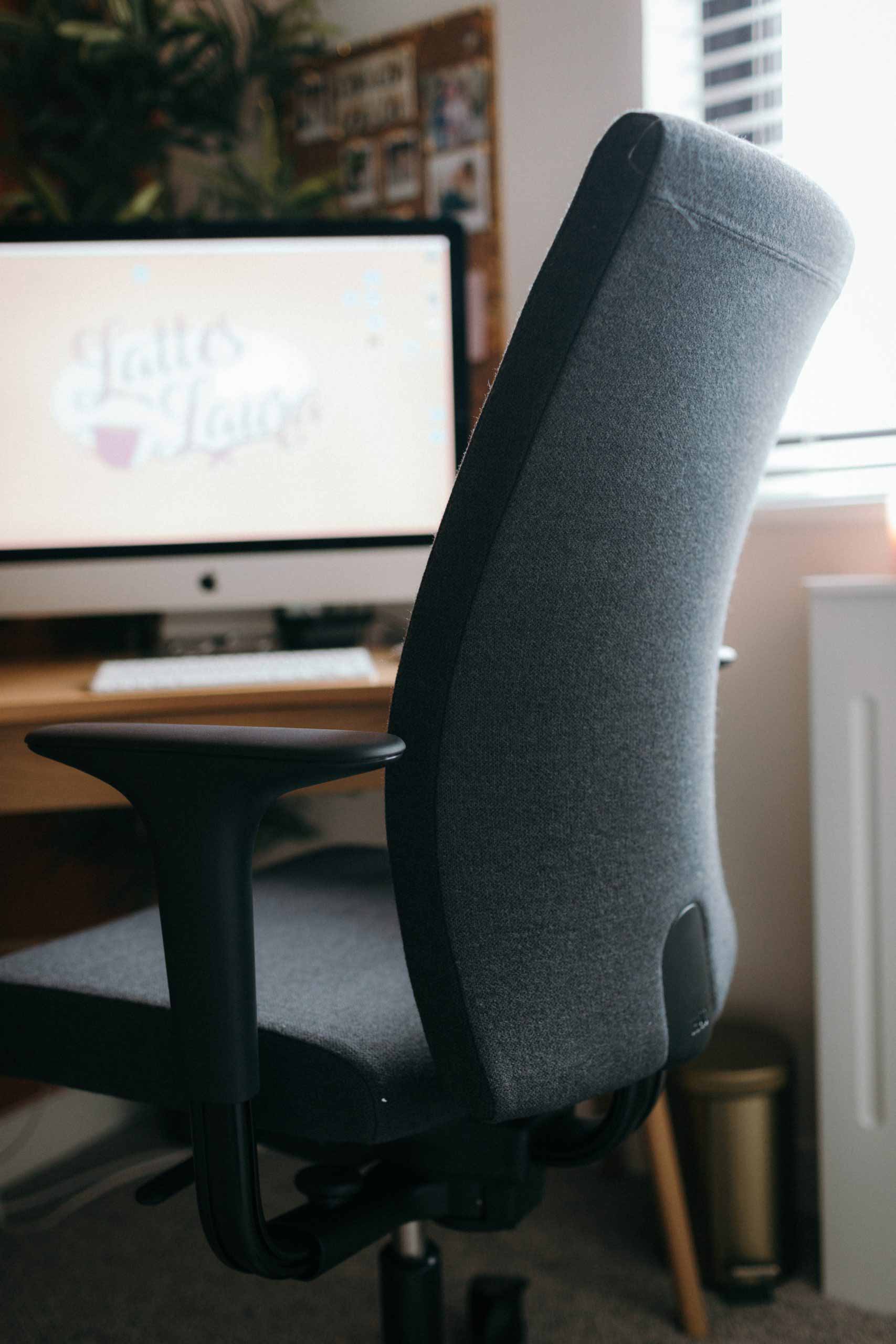Close up of HÅG Creed chair