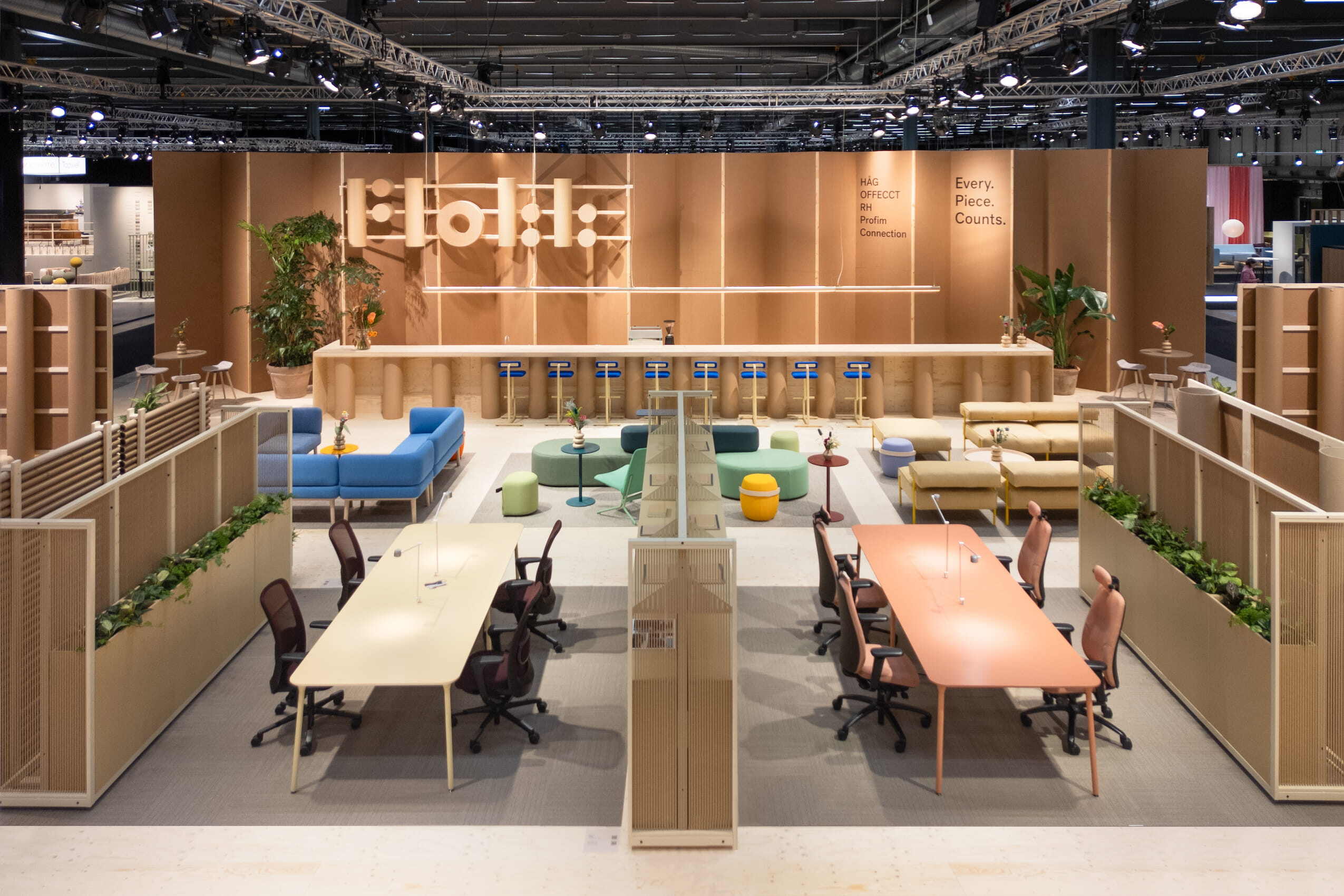 Stand concept at Stockholm Furniture Fair 2025 | Photo: Lasse Olsson