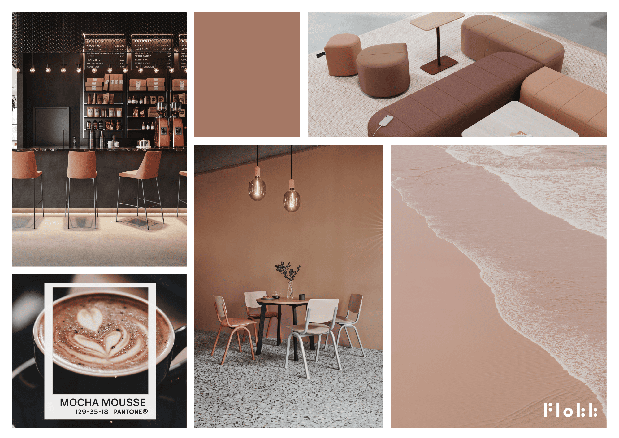 moodboard Mocha Mousse